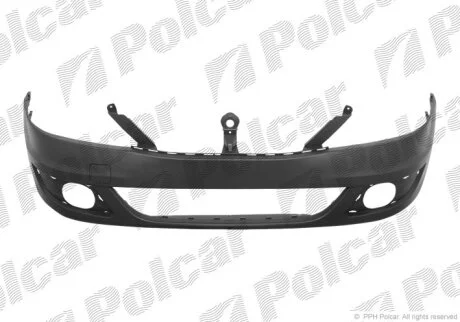 Бампер передній, LOGAN, 01.09- Polcar 2801072J