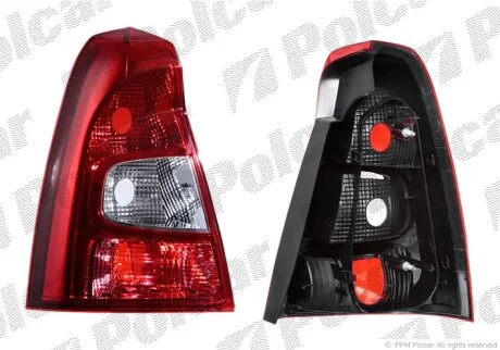 Ліхтар задній, LOGAN, 01.09- Polcar 2801872E