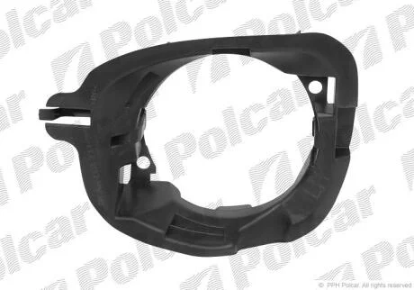 Рамка фари протитуманної ліва Renault SANDERO, 2008- 280529-3 Polcar 2805293