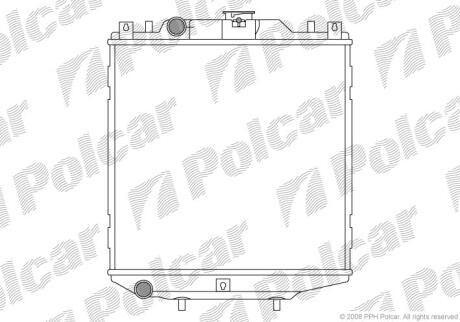 Радіатори охолодження Polcar 290108A1