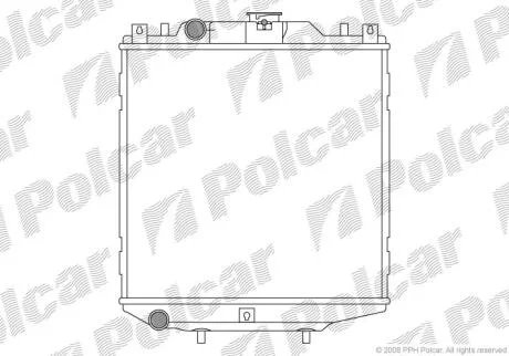 Радіатори охолодження Polcar 290108A1