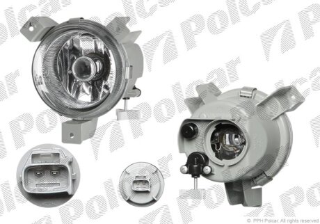 Фара передня, DAEWOO MATIZ II, 01- Polcar 290329E