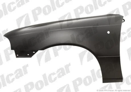 Крило переднє ліве Daewoo NEXIA, 1995-1998 Polcar 291001
