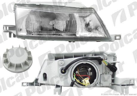 Фара основна, DAEWOO NEXIA Polcar 291009E