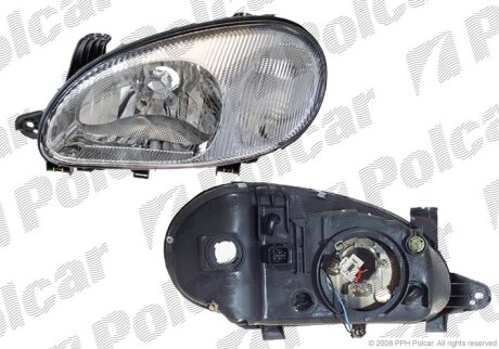 222-1104R-MND ФАРА R Н4 ПОД ЭЛ. КОР. Polcar 2912103E