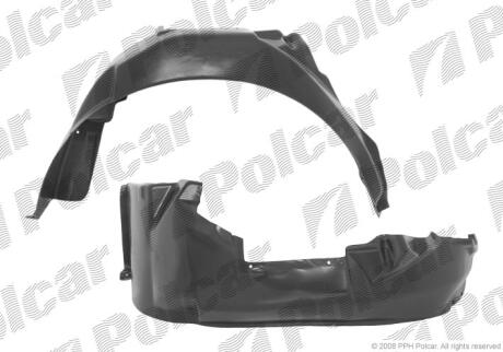 Підкрилок правий DAEWOO LANOS Polcar 2912FP1