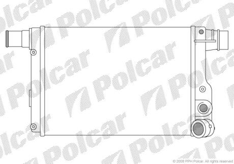 Радіатори охолодження Polcar 3001081