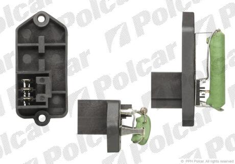 Блок управління вентилятора Polcar 3001KST1