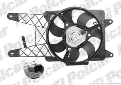 Вентилятори з корпусом / кронштейном Polcar 300223W1