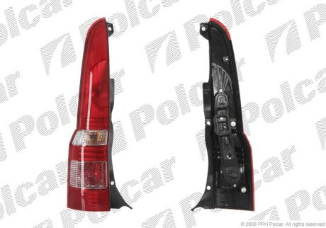 Ліхтар задній, FIAT PANDA, 03- Polcar 3003881U