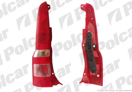 Ліхтар задній, FIAT PANDA, 03- Polcar 300388U