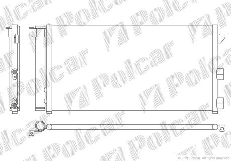 Радіатори кондиціонера Polcar 3003K8C1
