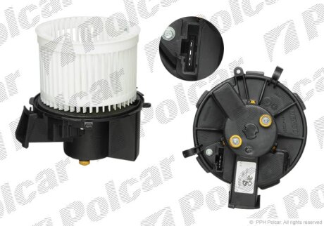 Вентилятор кабіни, PANDA / 500 Polcar 3003NU3X