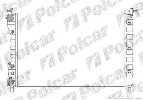 Радіатори охолодження Polcar 300508A2