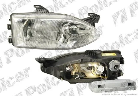 Фара основна, F.SIENA/PALIO WEEKEN Polcar 3005095E