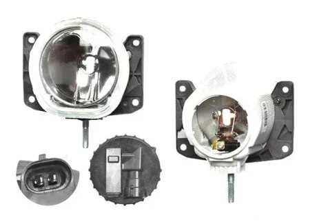 Левая фара противотуманная vw caddy ii 04-10, 1t0941699g Polcar 300629E