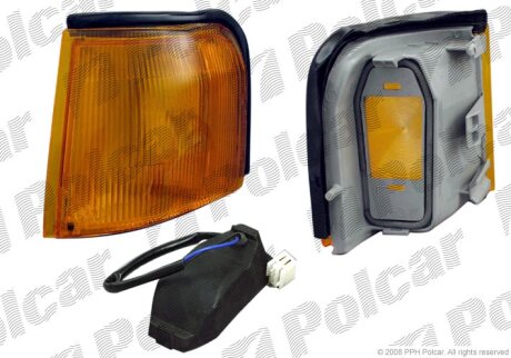 Вказівник повороту передній, FIAT UNO -8.89/9.89- Polcar 3016207E