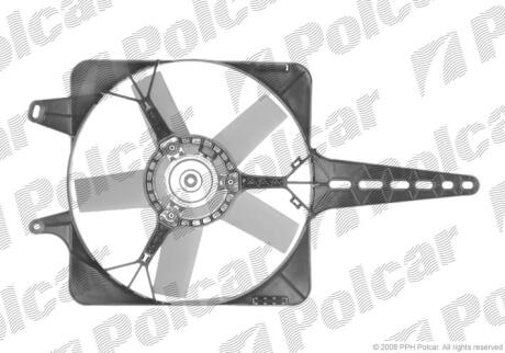 Вентилятори з корпусом / кронштейном Polcar 301623W2