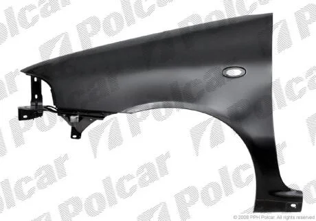 Крило переднє правий Polcar 301702