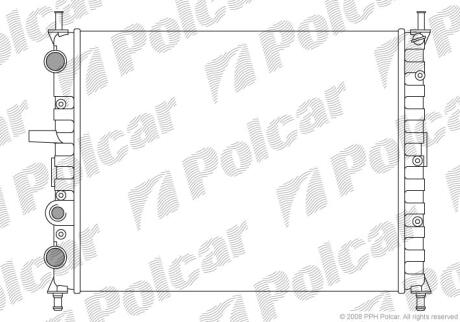 Радіатори охолодження Polcar 3018083
