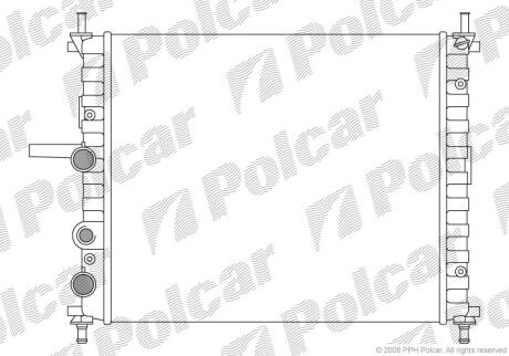Радіатори охолодження Polcar 3018089
