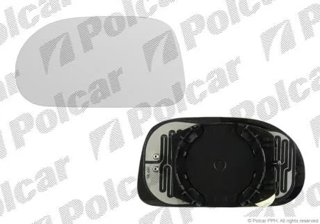 Вставка зовнішнього дзеркала правий Polcar 3018556E