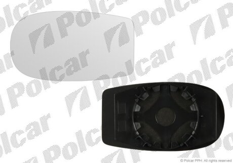 Вставка зовнішнього дзеркала лівий=правий, FIAT PUNTO II 99- Polcar 3022543M