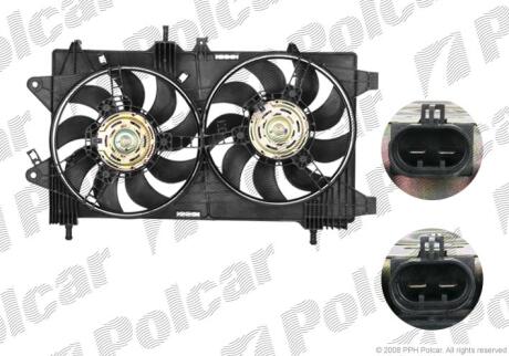 Вентилятори з корпусом / кронштейном Polcar 302323W5