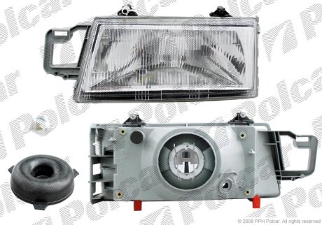 Фара основна FIAT TEMPRA Polcar 302809E