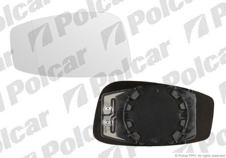 Вставка зовнішнього дзеркала лівий, FIAT STILO, 01- Polcar 3030545M
