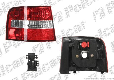 Ліхтар задній, FIAT STILO, 01- Polcar 3030884S
