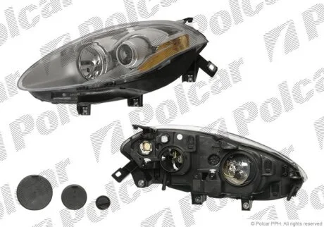 Фара основна BRAVO, 02.07- Polcar 303109E