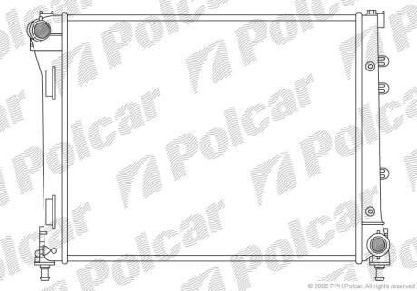 Радіатори охолодження Polcar 303508A2