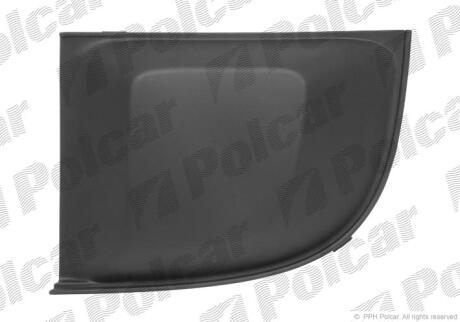 Решітка в бампері лівий Polcar 3035271