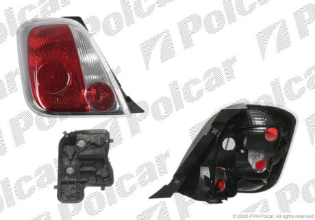Ліхтар задній, 500, 03.07- Polcar 303588E