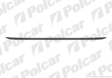 Спойлер бампера заднього Polcar 303599