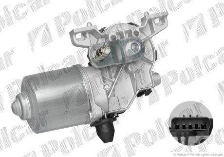 Моторчик склоочисника, 500, 03.07- Polcar 3035SWP1