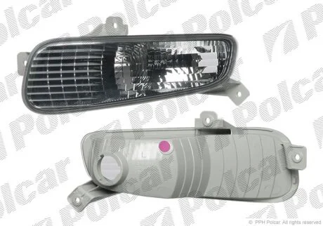 Вказівник повороту передній, PUNTO EVO 09.09- Polcar 303620E