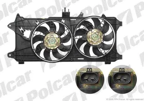 Вентилятори з корпусом / кронштейном Polcar 304023W7