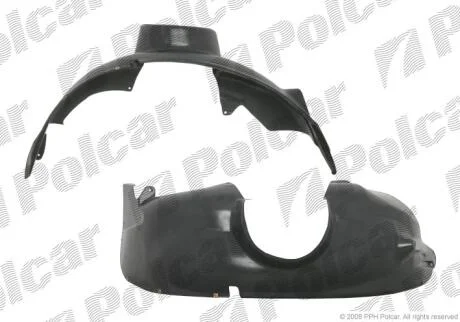 Подкрылок (L) FIAT DOBLO (119/223), 01.01-12.05- Polcar 3040FL1