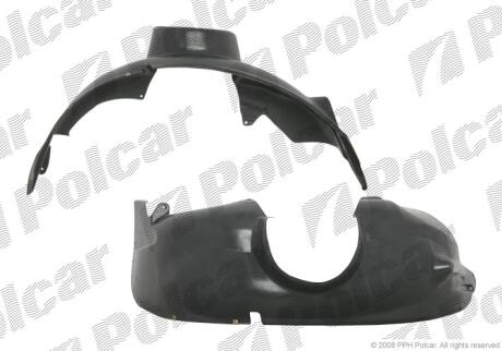 Подкрилок FIAT DOBLO (119/223), 01.01-12.05 Polcar 3040FP1