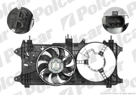 Вентилятори з корпусом / кронштейном Polcar 304123W2