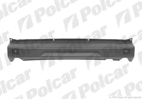 Бампер задній Polcar 304196