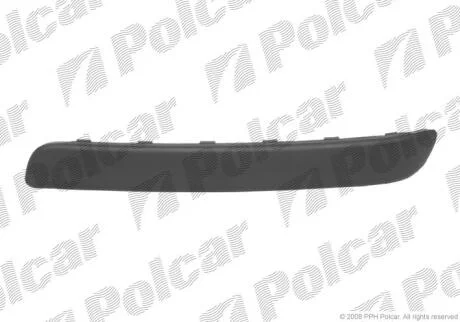 Молдинг бампера правий Polcar 3044076