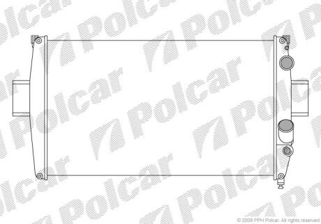 Радіатори охолодження Polcar 305008A5
