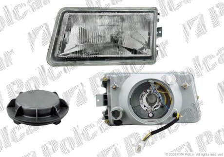 Фара основна IVECO DAILY, 89-/96- Polcar 3050091E