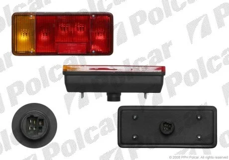 Ліхтар задній, IVECO DAILY, 89-/96- Polcar 3050876E