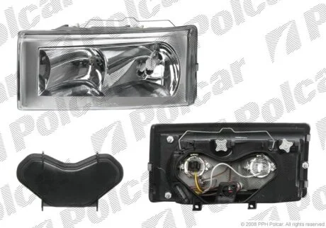 Фара основна, IVECO DAILY II, 00- Polcar 3052091E
