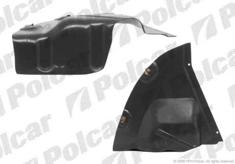 Подкрылок IVECO DAILY II, 01.99-04.06 Polcar 3052FL1