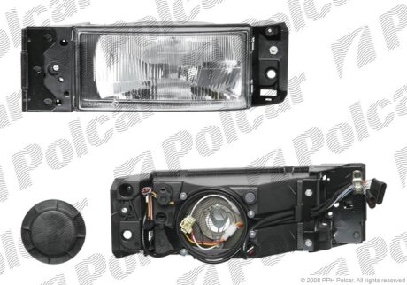 Фара основна, IVECO EUROCARGO, 91- Polcar 3055101E